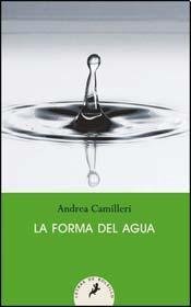 Portada de La forma del agua, de Andrea Camilleri
