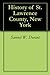 History of St. Lawrence County, New York