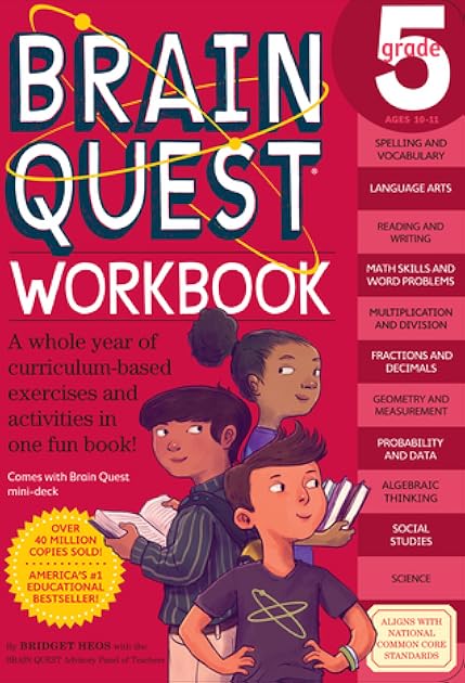 Brain Quest Workbook: Grade 5