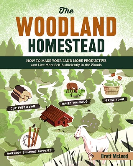 The Woodland Homestead: How to Make Your Land More Productive and Live More Self-Sufficiently in the Woods