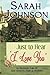 Just to Hear 'I Love You' by Sarah   Johnson