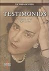 Testimonios by Victoria Ocampo
