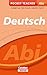 Pocket Teacher Abi Deutsch: Kompaktwissen Oberstufe (Cornelsen Scriptor - Pocket Teacher) (German Edition)