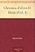 Chronica d'el rei D. Diniz (Vol. I) (Portuguese Edition)