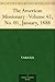 The American Missionary - Volume 42, No. 01, January, 1888