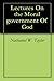 Lectures On the Moral government Of God