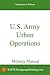 U.S. Army Urban Operations by Special Operations