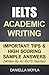 IELTS Academic Writing: Important Tips & High Scoring Sample Answers
