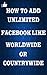 How to add Facebook Like Targeted/Worldwide/Countrywide: 100% Real Like