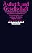 Ästhetik und Gesellschaft