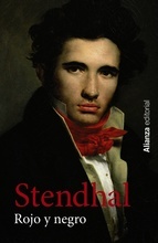 Portada de Rojo y negro, de Stendhal