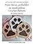 Paws decor, potholder or small pillow Crochet Pattern Amigurumi (LittleOwlsHut) (Potholder Crochet Pattern Book 10)