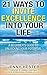 21 Ways to Invite Excellence into your Life: A beginner's guide to unlocking your potential