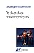 Recherches philosophiques