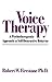 Voice Therapy by Robert W. Firestone Voice Therapy by Robert W. Firestone