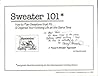 Sweater 101 How To Plan Sweaters that Fit & Organize Your Knitting Life