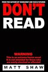 Book cover for Don't Read