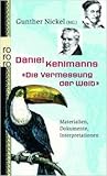 Daniel Kehlmanns Die Vermessung Der Welt