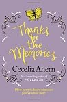 Thanks for the Memories by Cecelia Ahern