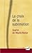 Le choix de la sublimation