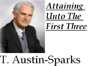 Attaining Unto The First Three