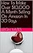 How To Make Over $10,000 A Month Selling On Amazon In 30 Days