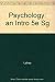 Psychology Introduction Study Guide