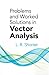 Problems and Worked Solutions in Vector Analysis (Dover Books on Mathematics)