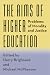 The Aims of Higher Education: Problems of Morality and Justice