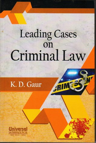 Leading Cases on Criminal Law