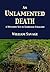 An Unlamented Death (Myster...