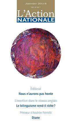 L'Action nationale vol. CV no. 1