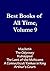 Best Books of All Time, Vol. 9: Homer's Odyssey, Macbeth by Shakespeare, Last of the Mohicans James Fenimore Cooper, Kidnapped Robert Louis Stevenson, ... Yankee in King Arthurs Court by Twain