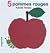 5 pommes rouges