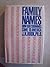 Family Names by J.N. Hook