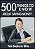 500 Things to Know About Sa...