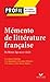 Profil - Mémento de la littérature française (Profil Histoire Littéraire) (French Edition)
