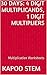 30 Days Math Multiplication Series: 4 Digit Multiplicands, 1 Digit Multipliers, Daily Practice Workbook To Improve Mathematics Skills: Maths Worksheets