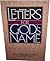 Letters for God's name