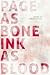Page as Bone Ink as Blood by Jónína Kirton