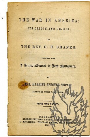 The War in America: Its origins and objects (Unknown Binding)