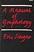 Manual of Graphology by Eric Singer