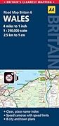 AA Road Map Britain: Wales