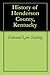 History of Henderson County, Kentucky