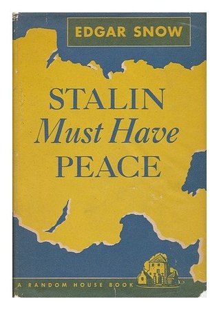 Stalin must have peace, (Hardcover)
