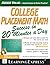 College Placement Math Success in 20 Minutes a Day (Skill Builders in 20 Minutes)