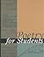 Poetry for Students, Volume 28