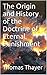 The Origin and History of the Doctrine of Eternal Punishment by Thomas Thayer