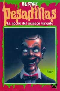 Portada de La noche del muñeco viviente, de R.L. Stine