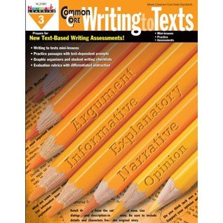 Newmark Learning Grade 3 Common Core Writing to Text Book (Paperback)